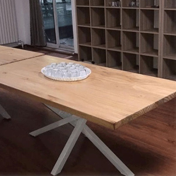 Brown Modern 84 en la mesa de comedor de madera Mesa de comedor rectangular para la cocina