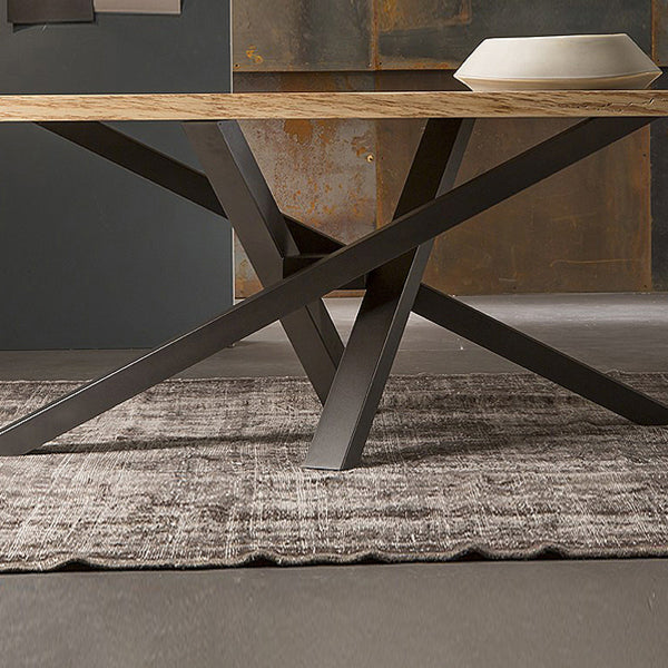 Modern White in Wood Dining Table Rectangle Dining Table for Kitchen