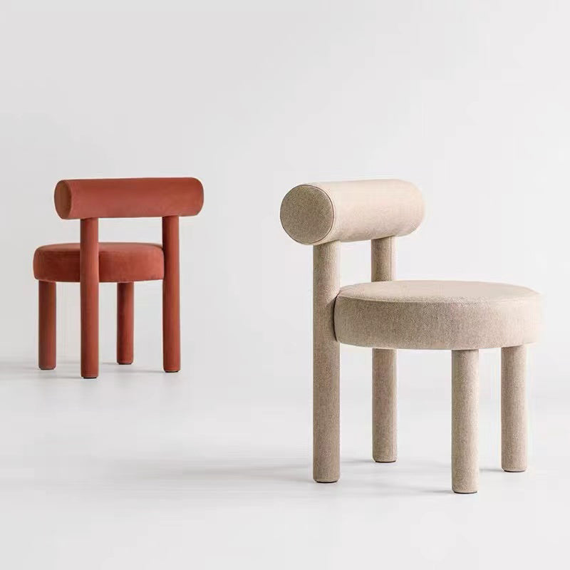 Modern Style Side Chair Upholstered Open Back Armless Dining Chair for Home Clearhalo 'Dining Chairs' 'Dining Tables & Seating' 'dining_chair' 'furn' 'furn_dining_chair' 'Furniture' 'Kitchen & Dining Furniture' 5155396