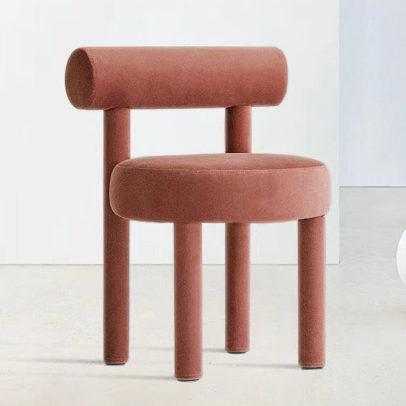 Modern Style Side Chair Upholstered Open Back Armless Dining Chair for Home Clearhalo 'Dining Chairs' 'Dining Tables & Seating' 'dining_chair' 'furn' 'furn_dining_chair' 'Furniture' 'Kitchen & Dining Furniture' 5155411