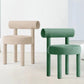 Modern Style Side Chair Upholstered Open Back Armless Dining Chair for Home Clearhalo 'Dining Chairs' 'Dining Tables & Seating' 'dining_chair' 'furn' 'furn_dining_chair' 'Furniture' 'Kitchen & Dining Furniture' 5155413