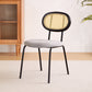 Industrial Dining Room Side Chairs Metal Armless Open Chair for Kitchen