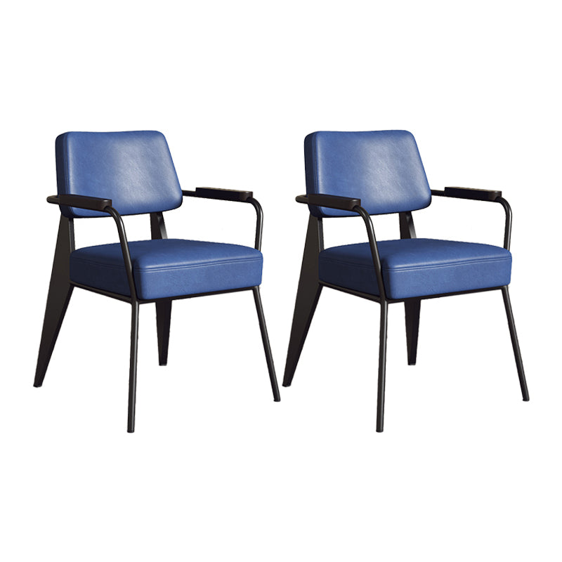 Silla de estilo industrial tapizado silla de comedor abierta para interiores para interiores