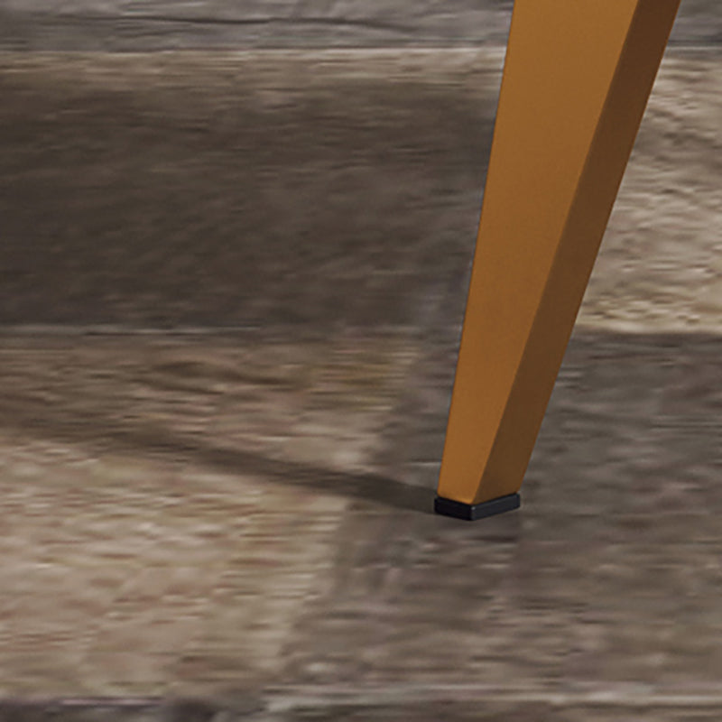 Silla de estilo industrial tapizado silla de comedor abierta para interiores para interiores