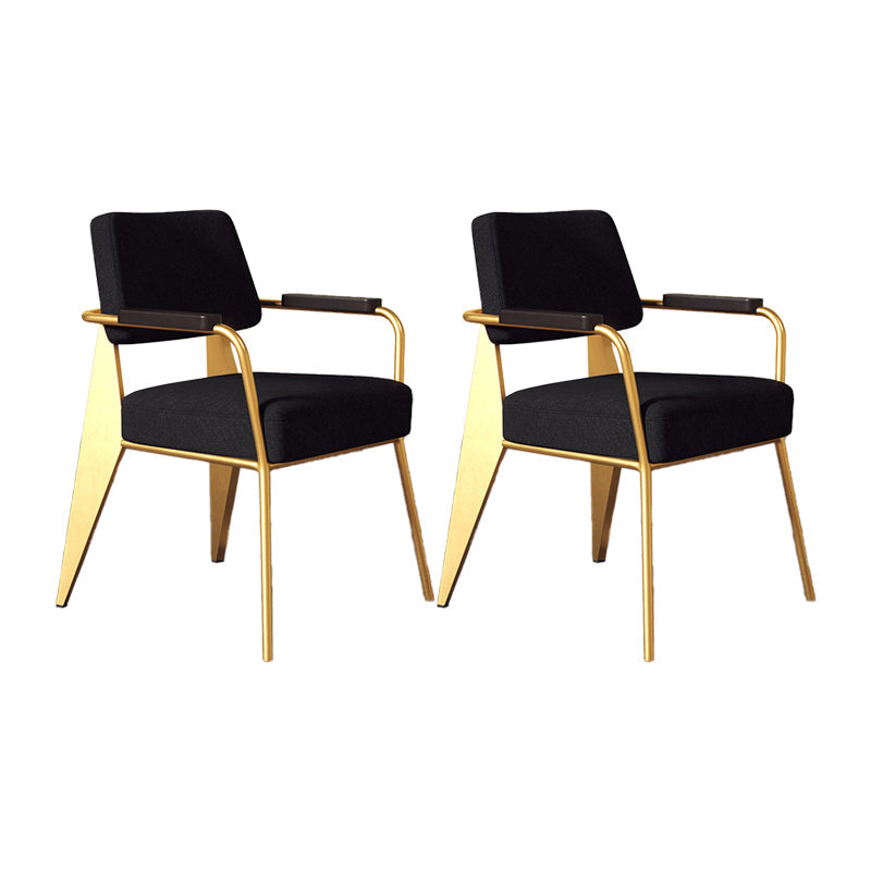 Silla de estilo industrial tapizado silla de comedor abierta para interiores para interiores