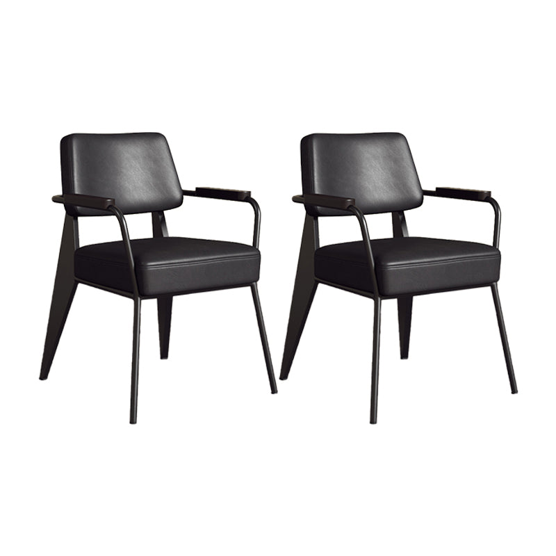 Silla de estilo industrial tapizado silla de comedor abierta para interiores para interiores