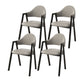 Industrial Dining Room Side Chairs Arm Open Back Chair for Kitchen
