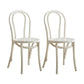 Traditional Style Side Chair Solid Wood Wingback Armless Dining Chair White 2 Piece Set Clearhalo 'Dining Chairs' 'Dining Tables & Seating' 'dining_chair' 'furn' 'furn_dining_chair' 'Furniture' 'Kitchen & Dining Furniture' 5155889