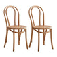 Traditional Style Side Chair Solid Wood Wingback Armless Dining Chair Wood 2 Piece Set Clearhalo 'Dining Chairs' 'Dining Tables & Seating' 'dining_chair' 'furn' 'furn_dining_chair' 'Furniture' 'Kitchen & Dining Furniture' 5155900