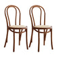 Traditional Style Side Chair Solid Wood Wingback Armless Dining Chair Walnut 2 Piece Set Clearhalo 'Dining Chairs' 'Dining Tables & Seating' 'dining_chair' 'furn' 'furn_dining_chair' 'Furniture' 'Kitchen & Dining Furniture' 5155912