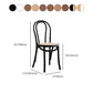 Traditional Style Side Chair Solid Wood Wingback Armless Dining Chair Clearhalo 'Dining Chairs' 'Dining Tables & Seating' 'dining_chair' 'furn' 'furn_dining_chair' 'Furniture' 'Kitchen & Dining Furniture' 5155920