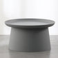 Table basse ronde moderne sur pied, table de cocktail pour le salon