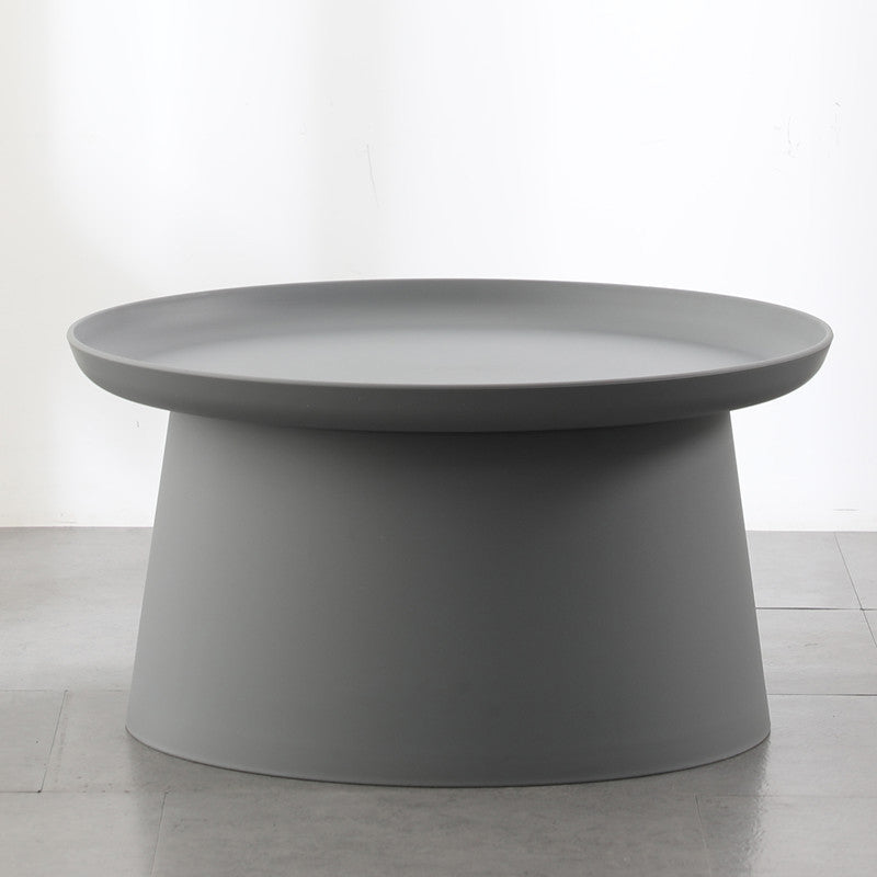 Table basse ronde moderne sur pied, table de cocktail pour le salon