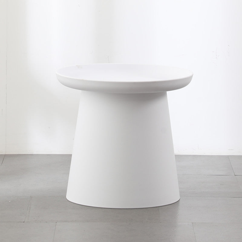 Table basse ronde moderne sur pied, table de cocktail pour le salon