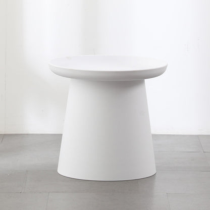 Table basse ronde moderne sur pied, table de cocktail pour le salon