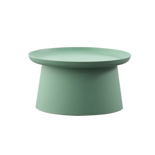 リビングルームのためのモダンな丸いコーヒーテーブルペデスタルカクテルテーブル