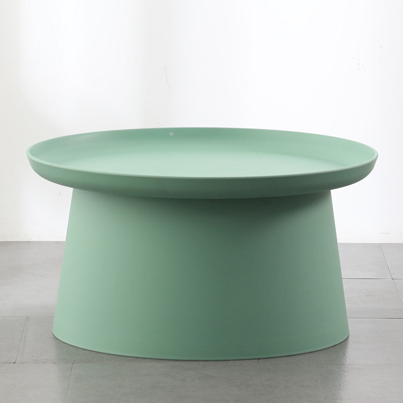 Table basse ronde moderne sur pied, table de cocktail pour le salon