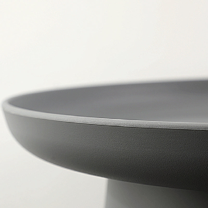 Table basse ronde moderne sur pied, table de cocktail pour le salon