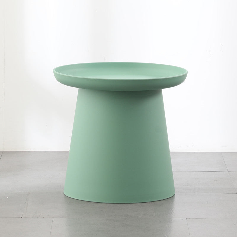 Table basse ronde moderne sur pied, table de cocktail pour le salon