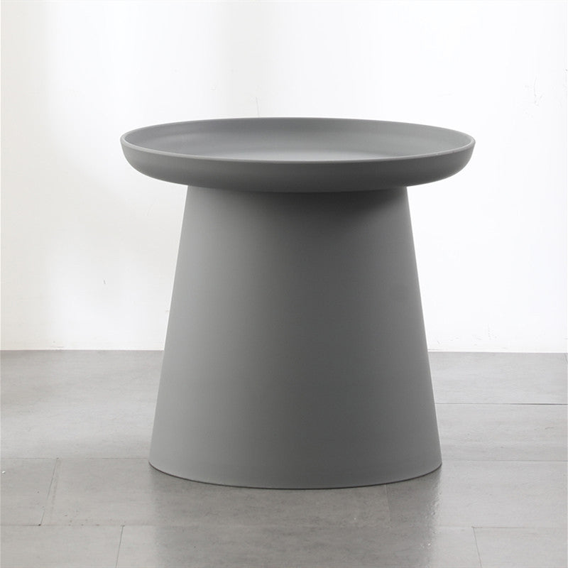 Table basse ronde moderne sur pied, table de cocktail pour le salon