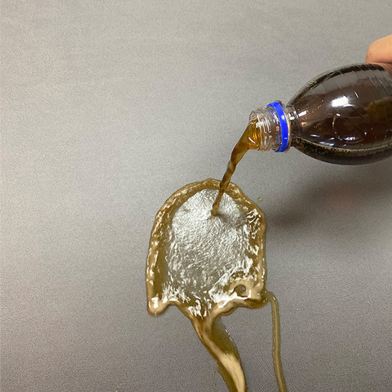 Faux Leather Stain-Resistant L-Shape Sectional Sofa with Chaise for Four People Clearhalo 'furn' 'furn_sectionals' 'Furniture' 'Living Room Furniture' 'Sectionals' 5158639