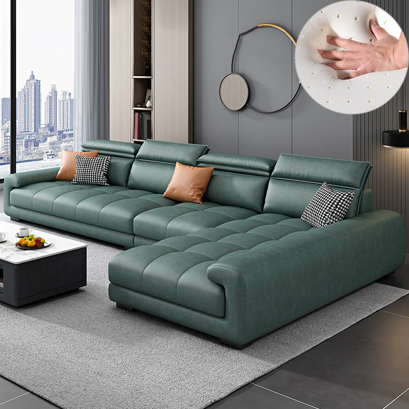 Sezione a 4 posti con cuscino per la testa regolabile per soggiorno