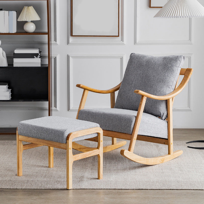 25.19 "W x 32.28" D sedia accento lounge con poltrona di cuscino a base di slitta