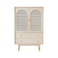 Wooden Rectangle Storage Sideboard Luxury Cabinet with Drawers and Doors White Clearhalo 'buffet_sideboard' 'Buffets & Sideboards' 'furn' 'furn_buffet_sideboard' 'Furniture' 'Kitchen & Dining Furniture' 5158977
