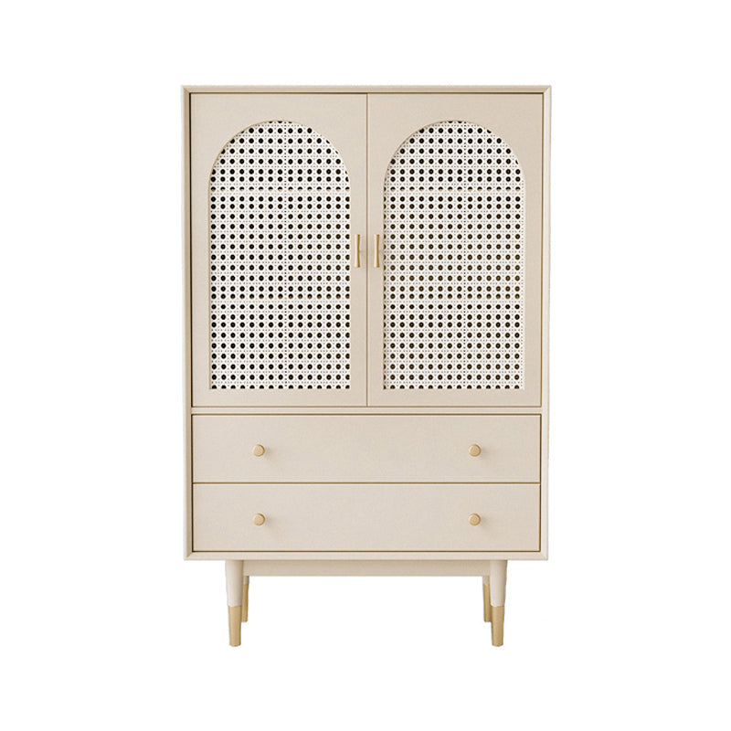 Wooden Rectangle Storage Sideboard Luxury Cabinet with Drawers and Doors White Clearhalo 'buffet_sideboard' 'Buffets & Sideboards' 'furn' 'furn_buffet_sideboard' 'Furniture' 'Kitchen & Dining Furniture' 5158977