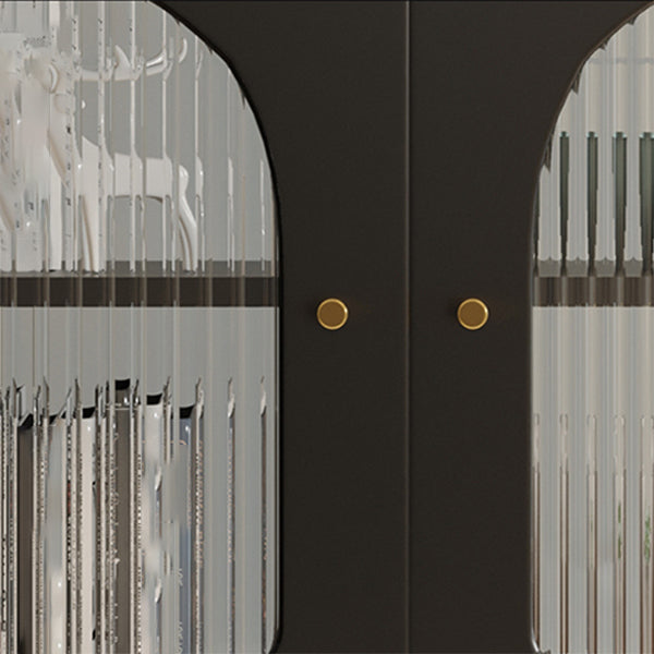 13.78"W Sideboard Contemporary Style Dining Server with 2 Doors for Kitchen Dining Room Clearhalo 'buffet_sideboard' 'Buffets & Sideboards' 'furn' 'furn_buffet_sideboard' 'Furniture' 'Kitchen & Dining Furniture' 5159065