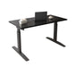 Contemporary Style Engineered Wood Office Desk Rectangle Standing Desk Black Clearhalo 'furn' 'furn_office_desk' 'Furniture' 'Office Desks' 'Office Furniture' 'office_desk' 5159131
