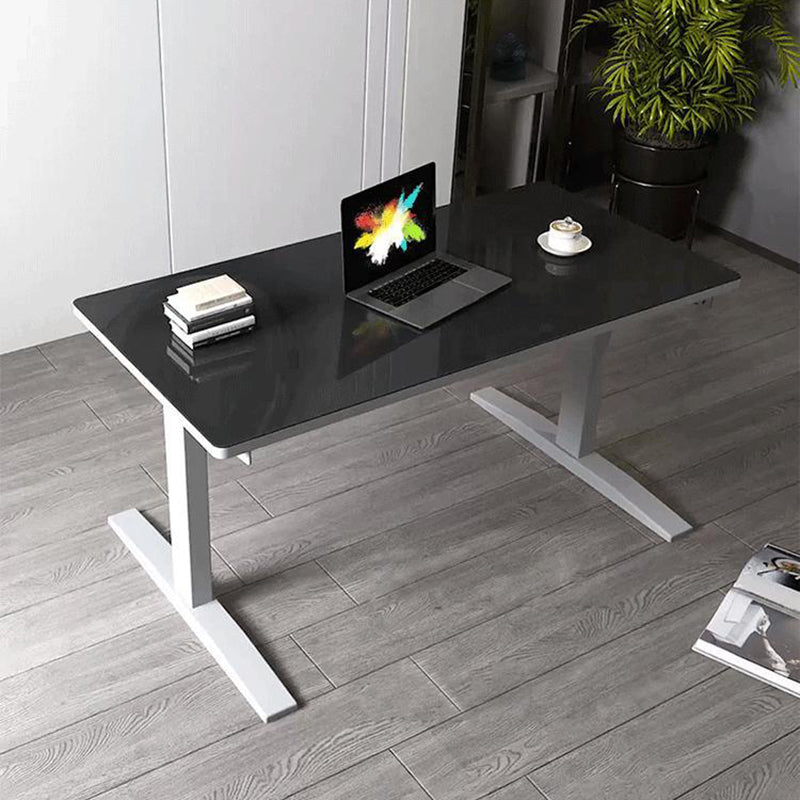 Contemporary Style Engineered Wood Office Desk Rectangle Standing Desk Clearhalo 'furn' 'furn_office_desk' 'Furniture' 'Office Desks' 'Office Furniture' 'office_desk' 5159136
