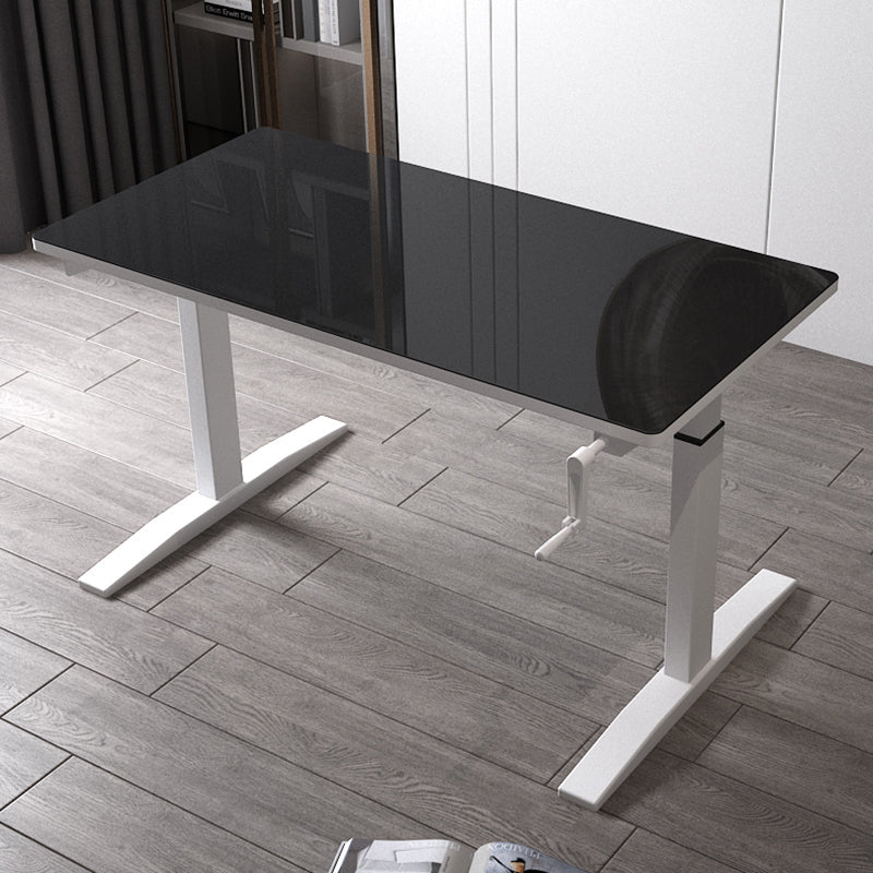 Contemporary Style Engineered Wood Office Desk Rectangle Standing Desk Clearhalo 'furn' 'furn_office_desk' 'Furniture' 'Office Desks' 'Office Furniture' 'office_desk' 5159138