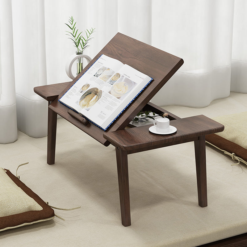 Modern Rectangular Writing Desk Solid Wood Folding Office Desk for Home Clearhalo 'furn' 'furn_office_desk' 'Furniture' 'Office Desks' 'Office Furniture' 'office_desk' 5159157