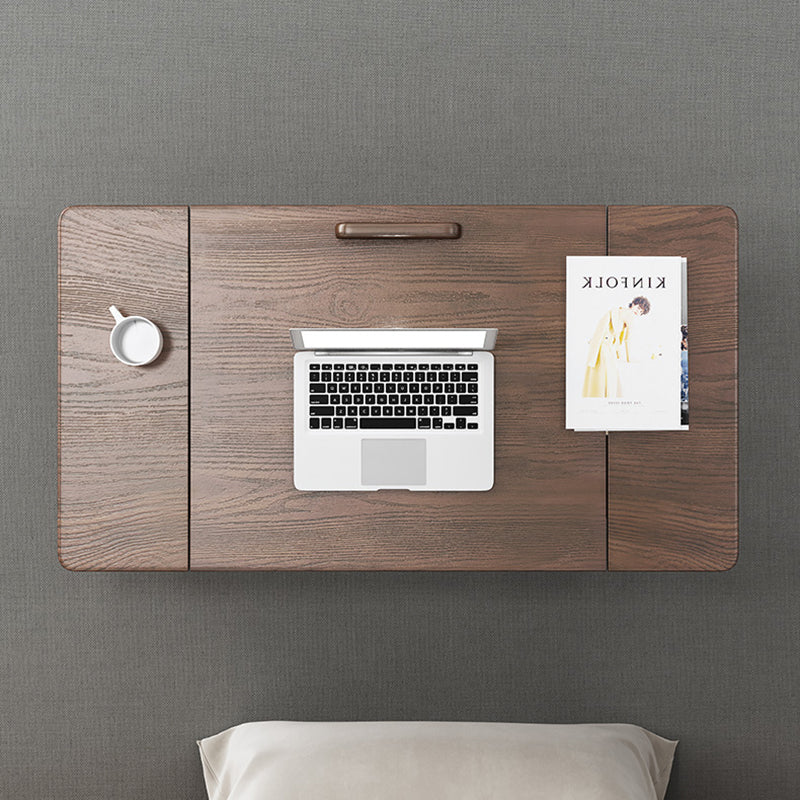 Modern Rectangular Writing Desk Solid Wood Folding Office Desk for Home Clearhalo 'furn' 'furn_office_desk' 'Furniture' 'Office Desks' 'Office Furniture' 'office_desk' 5159174