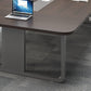Manufactured Wood Rectangular Desk Modern Cable Management Office Desk Clearhalo 'furn' 'furn_office_desk' 'Furniture' 'Office Desks' 'Office Furniture' 'office_desk' 5159237