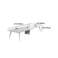 White Manufactured Wood Rectangular Desk Modern Cable Management Office Desk Clearhalo 'furn' 'furn_office_desk' 'Furniture' 'Office Desks' 'Office Furniture' 'office_desk' 5159272