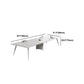 White Manufactured Wood Rectangular Desk Modern Cable Management Office Desk Clearhalo 'furn' 'furn_office_desk' 'Furniture' 'Office Desks' 'Office Furniture' 'office_desk' 5159273