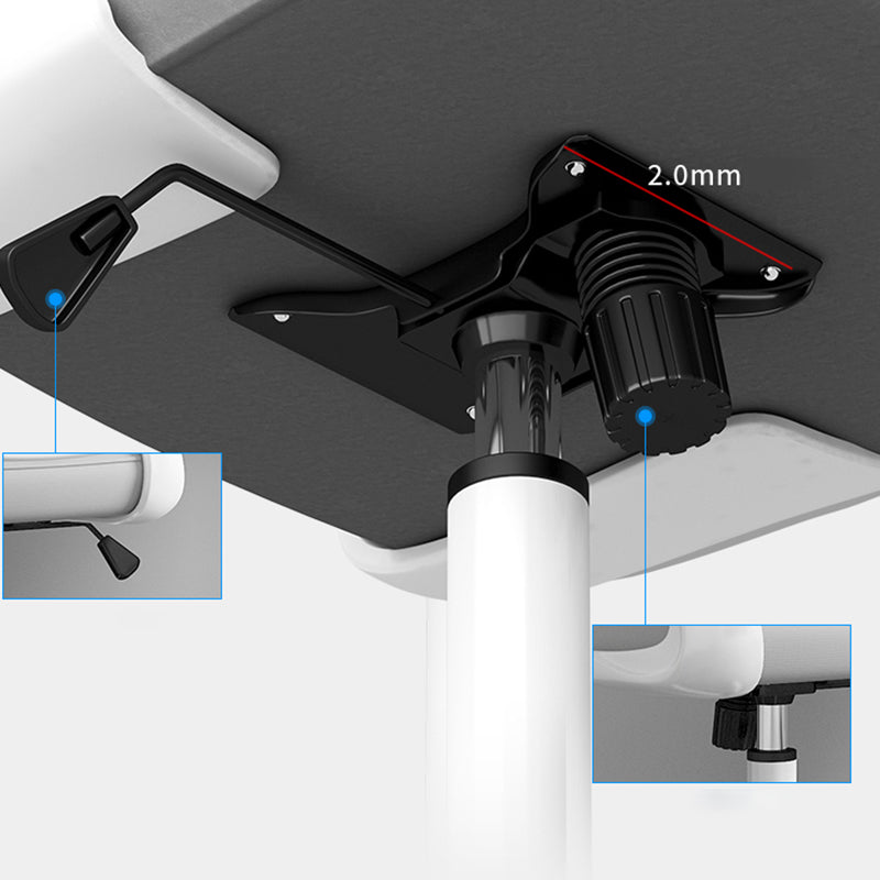 Silla de oficina de altura de escritorio de brazo contemporáneo
