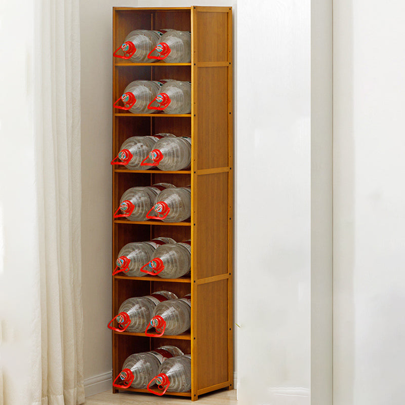 Modern Style Bookshelf Standard Closed Back Wooden Bookcase for Home