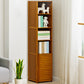 Modern Style Bookshelf Standard Closed Back Wooden Bookcase for Home