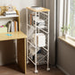 Modern Etagere Bookshelf Open Back Bookcase for Home With Shelves