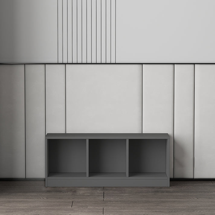 Wooden Standard Bookshelf Modern Closed Back Bookcase for Home Office