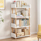 Modern Style Etagere Bookshelf Wooden Open Back Bookcase for Home