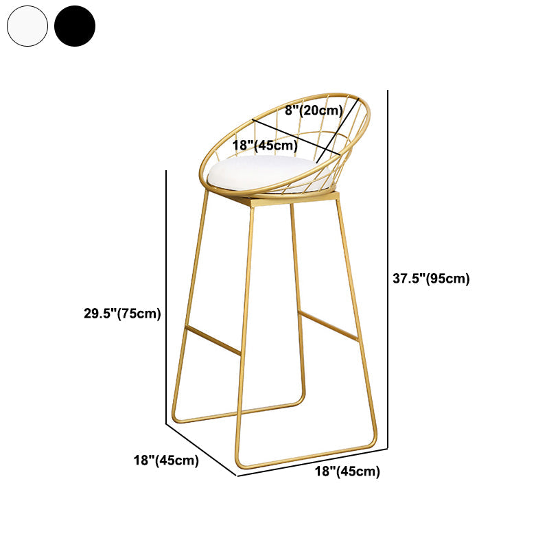 Glam 1/2/3/4/5 Pieces Round Bar Table Set Fixed Table Counter Set for Dining Room Clearhalo 'Bar Furniture' 'furn' 'furn_home_bar_bar_sets' 'Furniture' 'Home Bars & Bar Sets' 'home_bar_bar_sets' 'Kitchen & Dining Furniture' 5161006