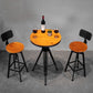 Industrial 1/2/3 Pieces Solid Wood Bar Table Set Round Bistro Set Clearhalo 'Bar Furniture' 'furn' 'furn_home_bar_bar_sets' 'Furniture' 'Home Bars & Bar Sets' 'home_bar_bar_sets' 'Kitchen & Dining Furniture' 5161127
