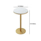 Glam 1/2/5 Pieces Round Bar Table Set Fixed Table Counter Set for Dining Room Clearhalo 'Bar Furniture' 'furn' 'furn_home_bar_bar_sets' 'Furniture' 'Home Bars & Bar Sets' 'home_bar_bar_sets' 'Kitchen & Dining Furniture' 5161197