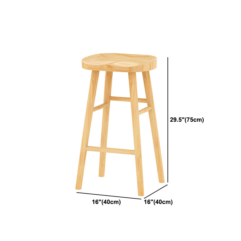 Modern Rectangular Pub Table Set 1/5/9 Pieces Wooden Counter Table with Backless Stools Clearhalo 'Bar Furniture' 'furn' 'furn_home_bar_bar_sets' 'Furniture' 'Home Bars & Bar Sets' 'home_bar_bar_sets' 'Kitchen & Dining Furniture' 5161339