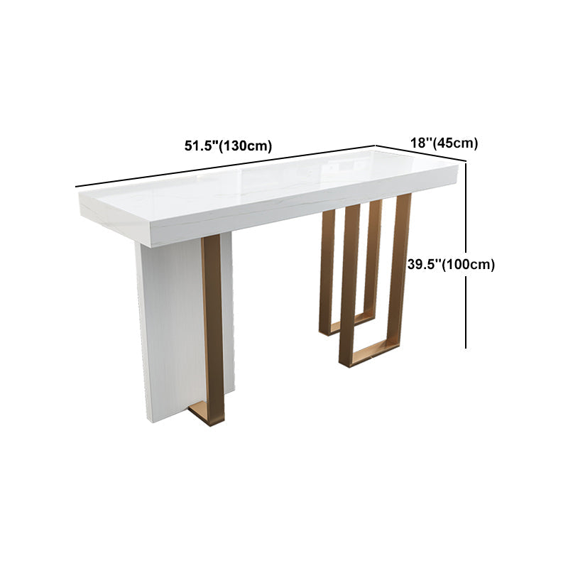Luxury rechthoek pubtafel set 1/2/5 stuks sintered stenen aanrechttafel met hoge ontlasting