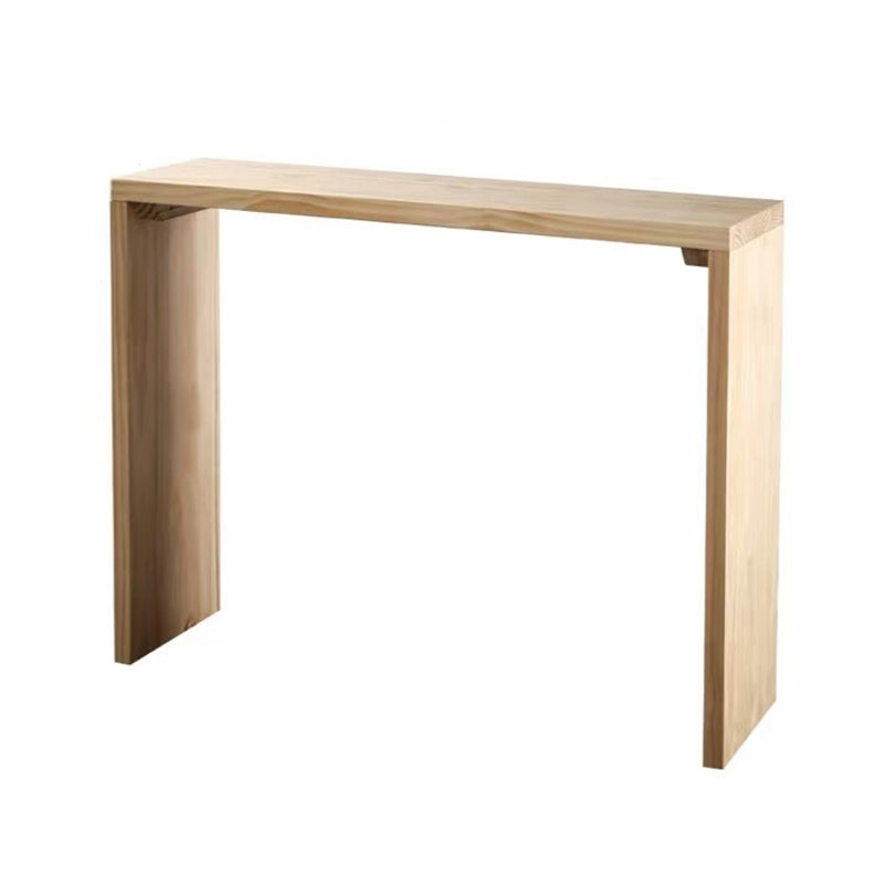 1/3/9 Pièces Rectangle industriel Table de pub ensemble Table de comptoir en bois avec tabourets sans dos